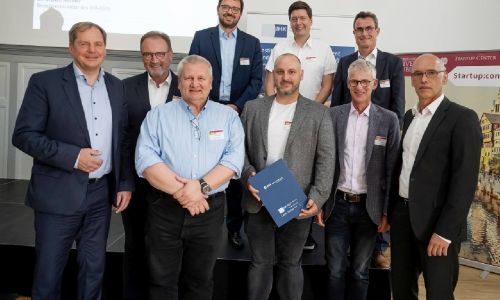 vlnr: Dr. Wolfgang Epp, Joachim Walter, Prof. Dr. Jochen Hirsch, Jochen Richter, Dr. Ralf Amann, Thorsten Flink, Prof. Dr. Thilo Stehle, Dr. Stefan Engelhard, Dr. Steffen Hüttner